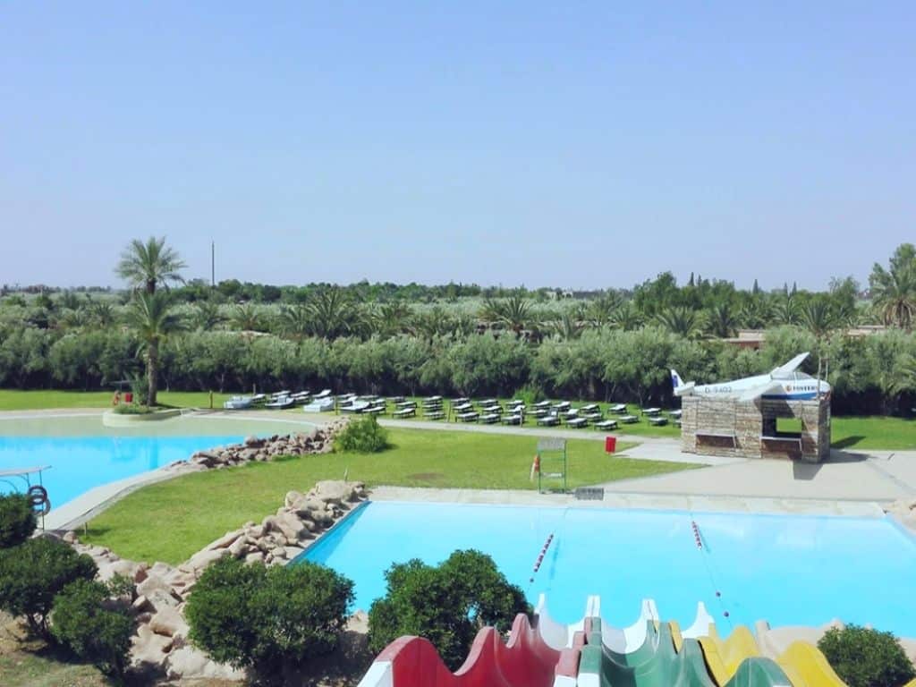 Piscine et espace détente